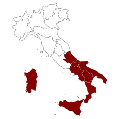 Italie du Sud