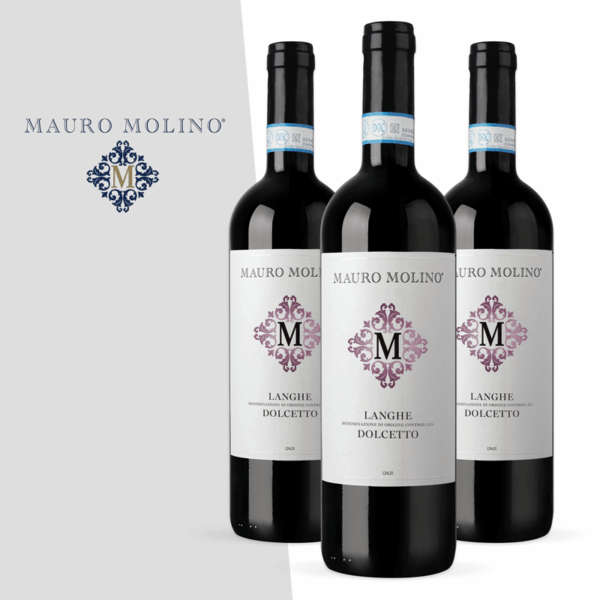 Langhe DOC Dolcetto, un vin Mauro Molino, producteur de vin de la région Piémont